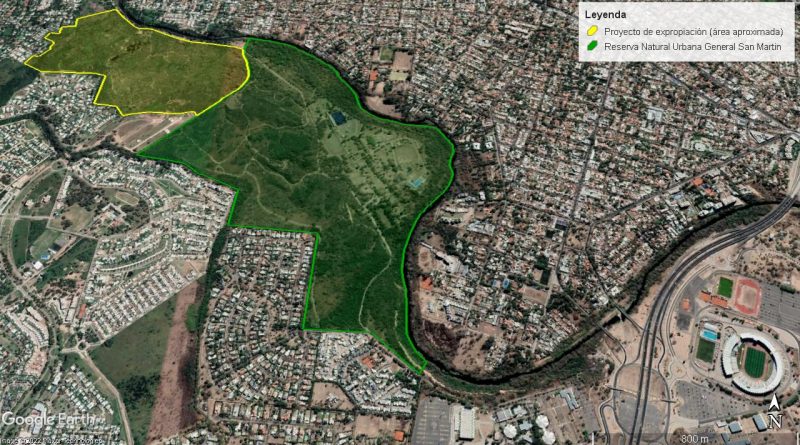 Solicitud de ampliación de la Reserva Natural Urbana General San Martín