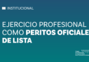 Ejercicio Profesional Como Peritos Oficiales De Lista / Instructivo 2024