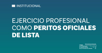 Ejercicio Profesional Como Peritos Oficiales De Lista / Instructivo 2024