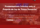 RECHAZO COLECTIVO AL PROYECTO DE LEY DE «FALSAS DENUNCIAS»