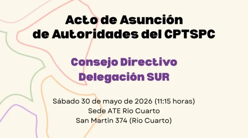 Asunción de las autoridades del Consejo Directivo de la Delegación Sur