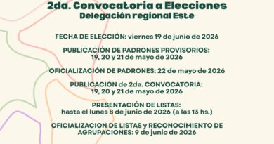 Elecciones CPTSPC 2026: La Junta Electoral lanzó la segunda convocatoria para la Delegación Este