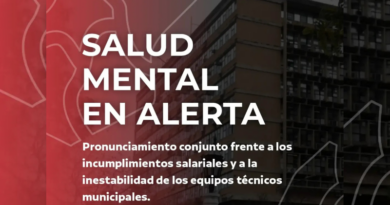 Alarma institucional ante graves incumplimientos salariales y precarización en el área de Salud Mental Municipal