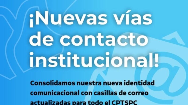 CONSOLIDAMOS NUESTRA INSTITUCIONALIDAD COMUNICACIONAL