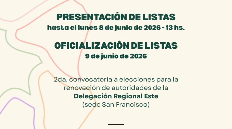La Junta Electoral estableció las pautas técnicas y plazos para la presentación de listas en la Delegación Este