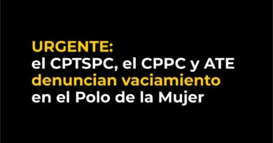 Denuncian grave precarización laboral y exigen estabilidad para las trabajadoras del Polo de la Mujer
