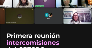 Compromiso colectivo: Se realizó la primera Reunión de Trabajo Intercomisiones del CPTSPC